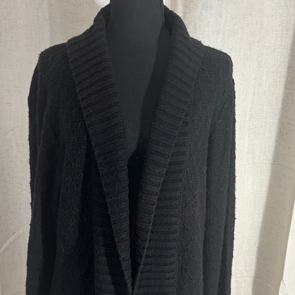 St. John’s Bay Women’s Black Knit Cardigan
